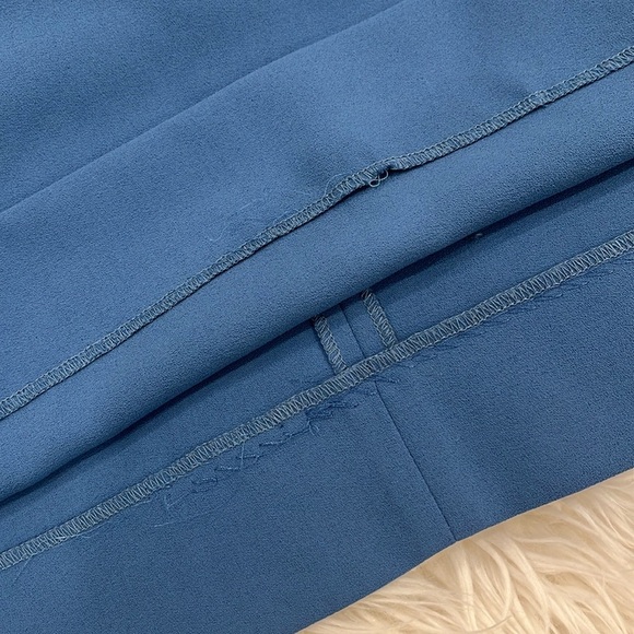 See by Chloe Riverside Blue Tie Sleeve Shift Dress - Picture 15 of 16